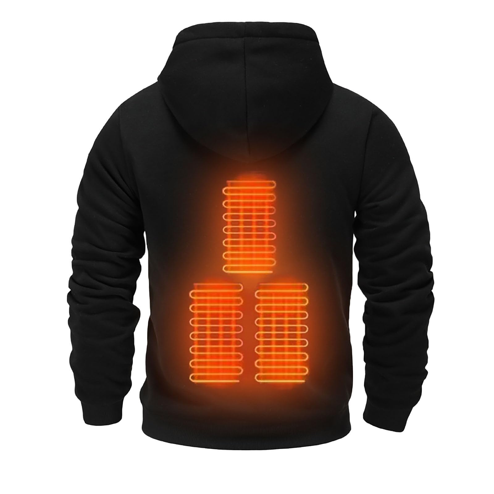 Sweat à capuche confortable épais pour homme - Esthétique - Coupe ample - Tendance - Avec capuche - Pour adolescents et hommes - Doublure en polaire thermique - Tenue gothique - Pull à capuche 2025