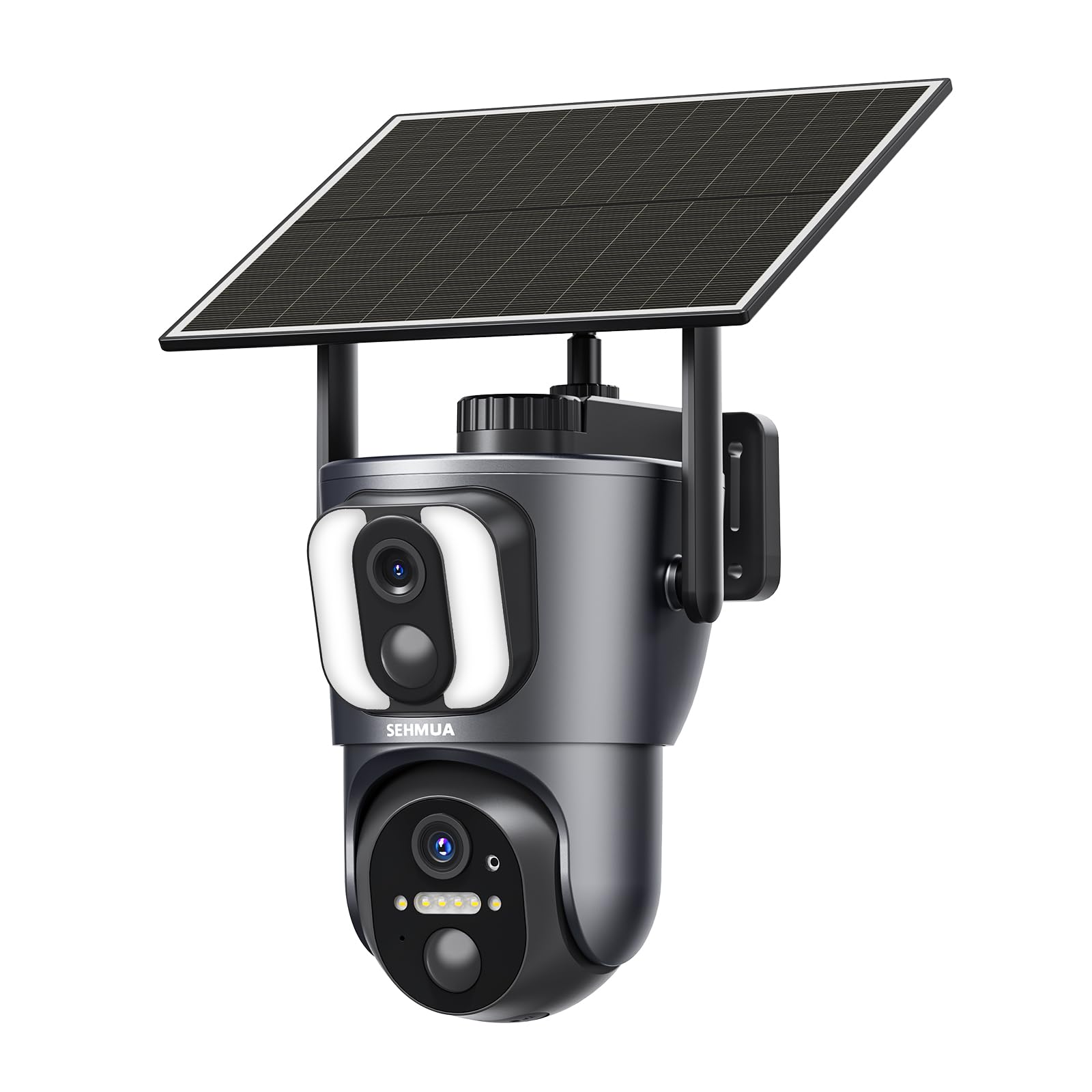Amazon.com : SEHMUA Solar Camera Security Outdoor, 2K Dual Cameras