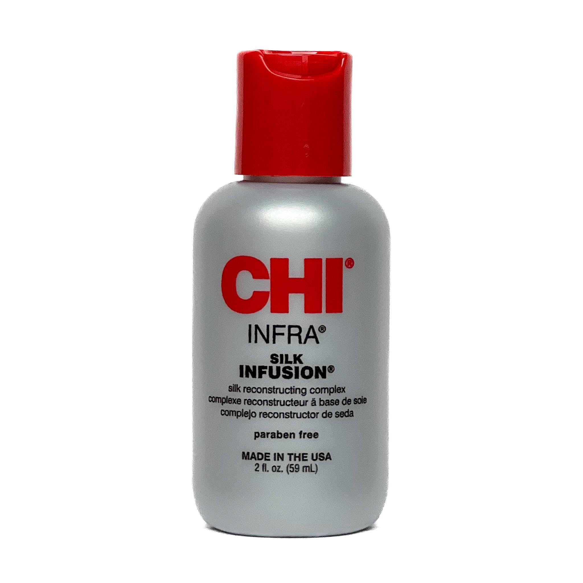 CHI Silk Infusion | Leave-in Serum for Repair Strenghtening Moisturizing Hair | All & Dry Hair | 59 ml