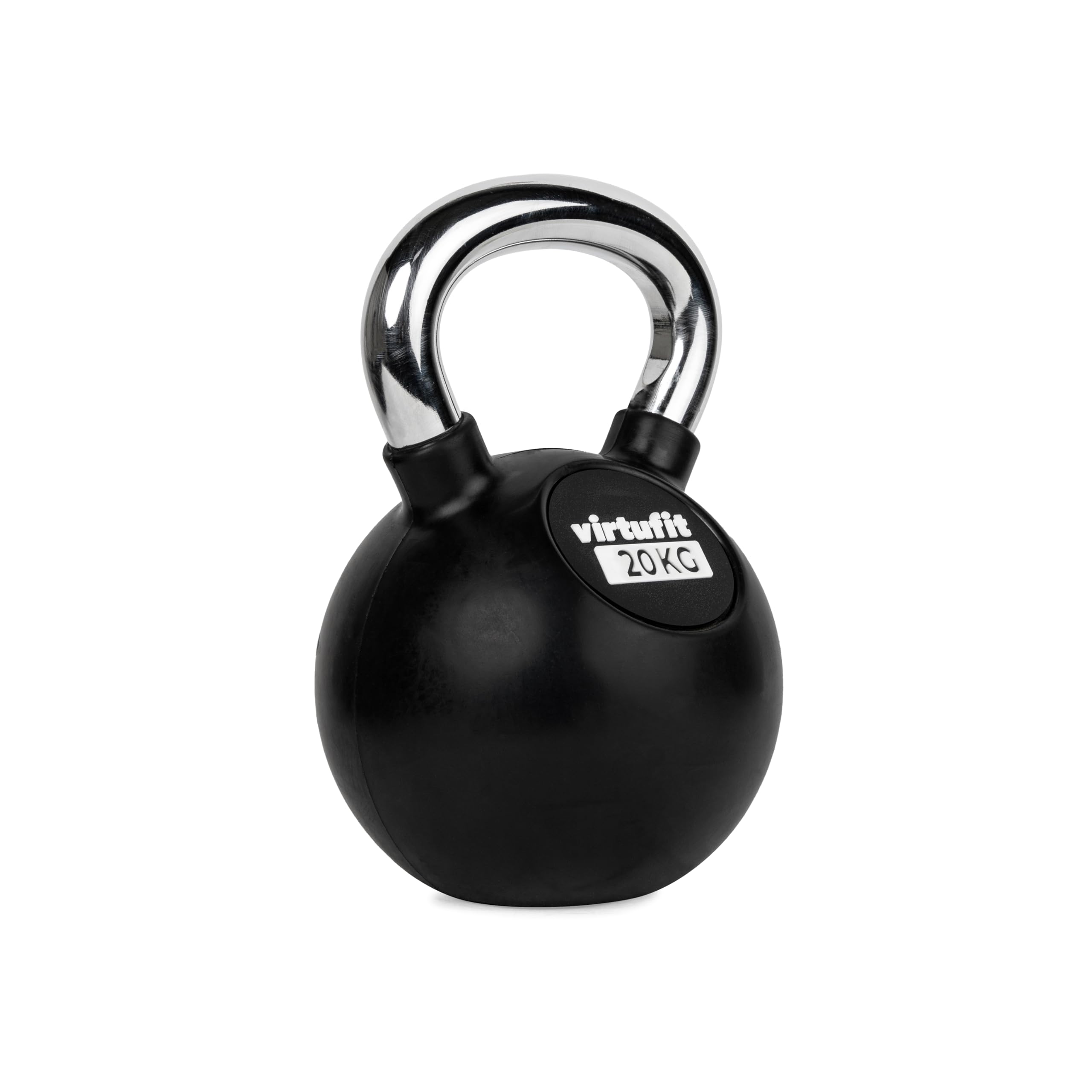 VirtuFit Kettlebell – Caoutchouc – 4 kg à 32 kg (20 kg)
