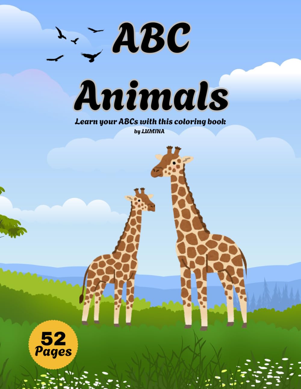 ABC Animals: Coloring Book