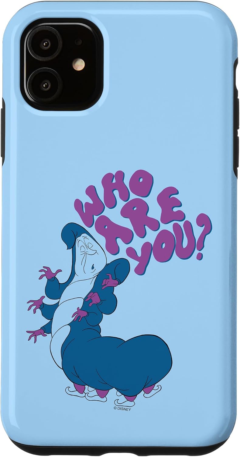iPhone XR Disney Alice In Wonderland Caterpillar Who Are You? Case