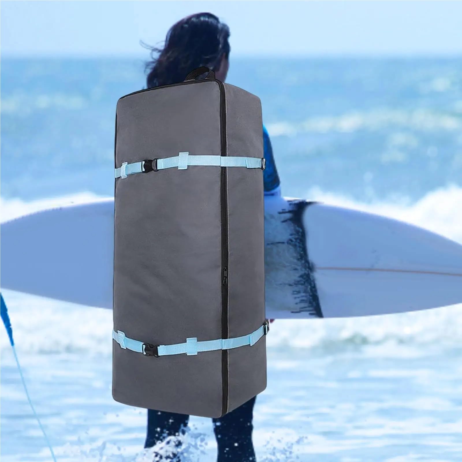 Surfbretttasche Paddle Board Rucksack Aufblasbare Paddleboard Tasche for Outdoor Surfen Strand