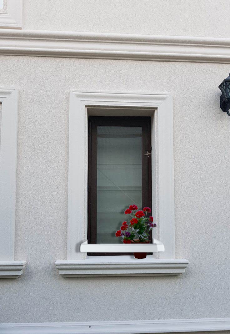 SOPORTE BALCONCILLO VENTANA AJUSTABLE EXTENSIBLE HORIZONTAL. Desde 35cm hasta 200cm (BARRA HORIZOTAL: Desde 110 cm hasta 200 cm)