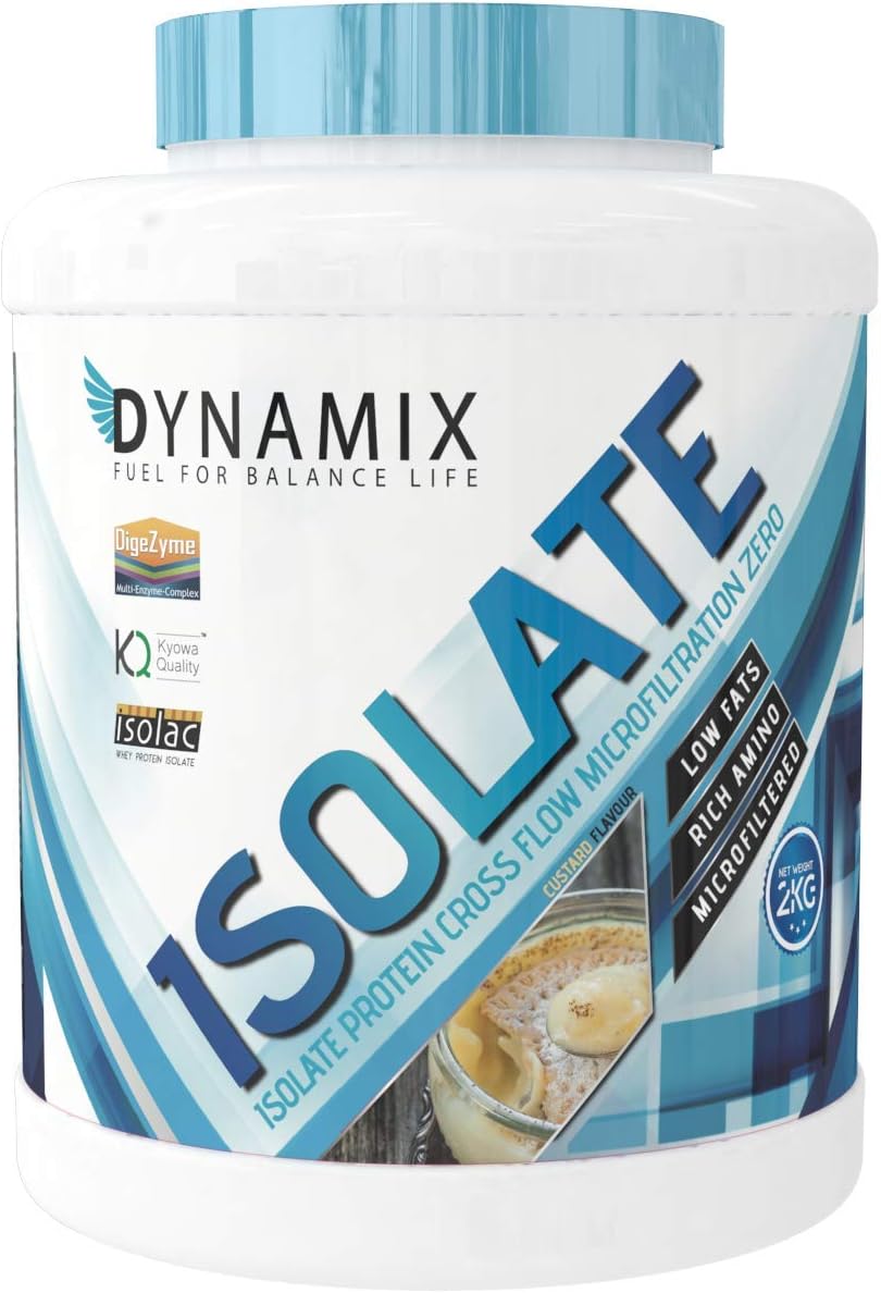 DYNAMIX Isolated Protein Bottle - Various Flavors (Cream, 2 kg)