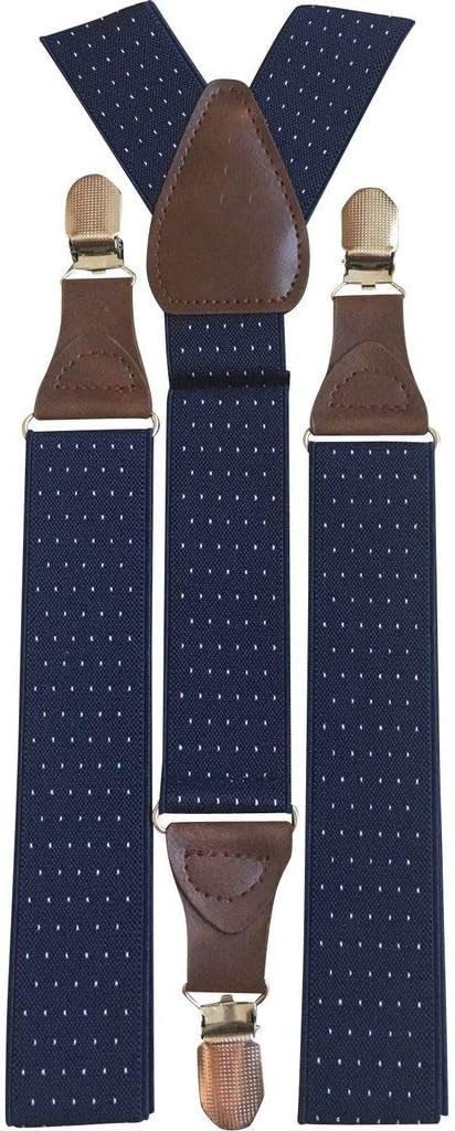 Navy With Polka Dots