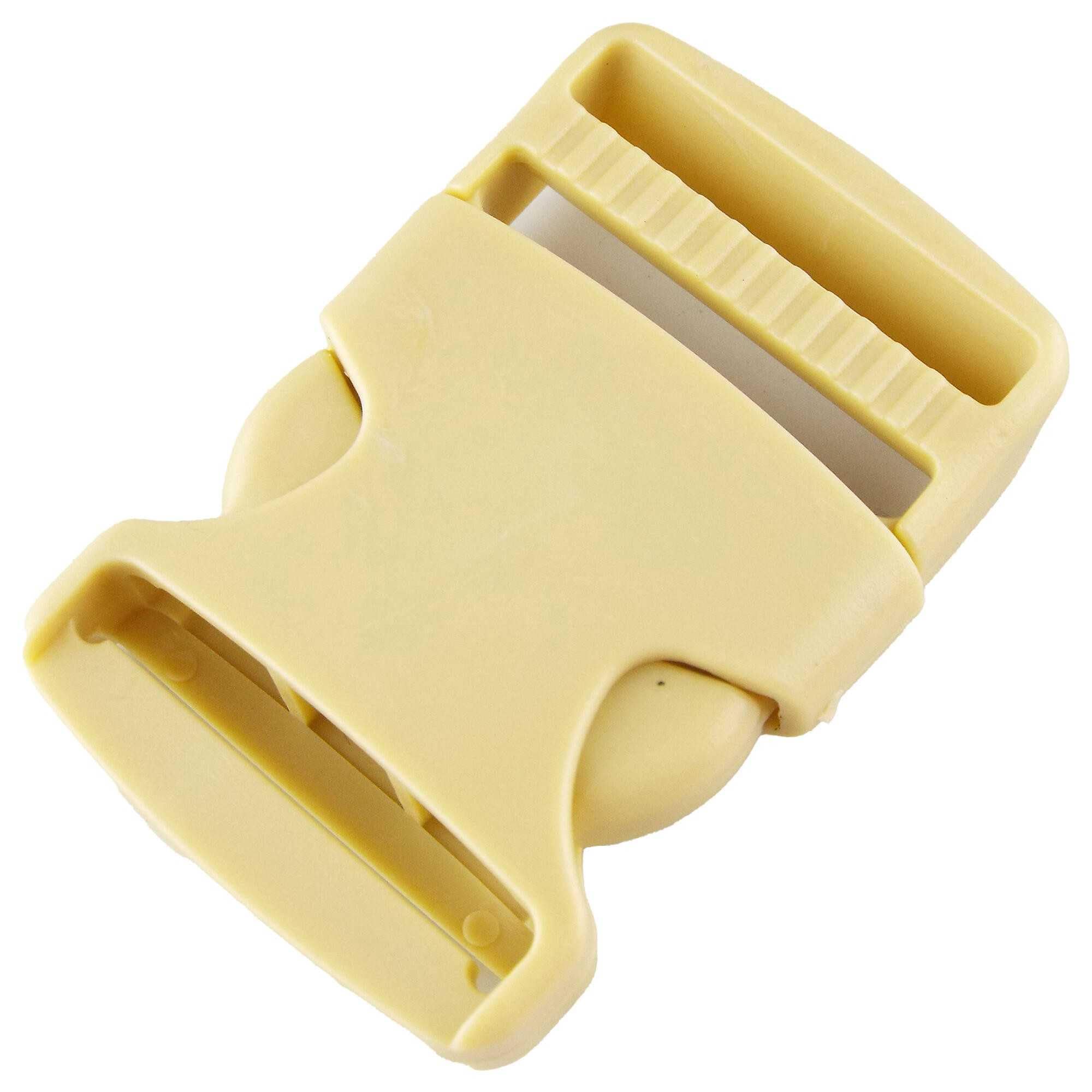 Simon Browne Crafts 30mm Side Release Buckle Plastic Clip Strap 22 Colours BUY 1 2 4 Or 8 182D, B Dark Cream, 4