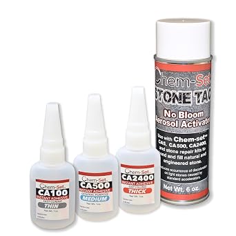 CCA802 "No Bloom" CA Stone Repair Kit