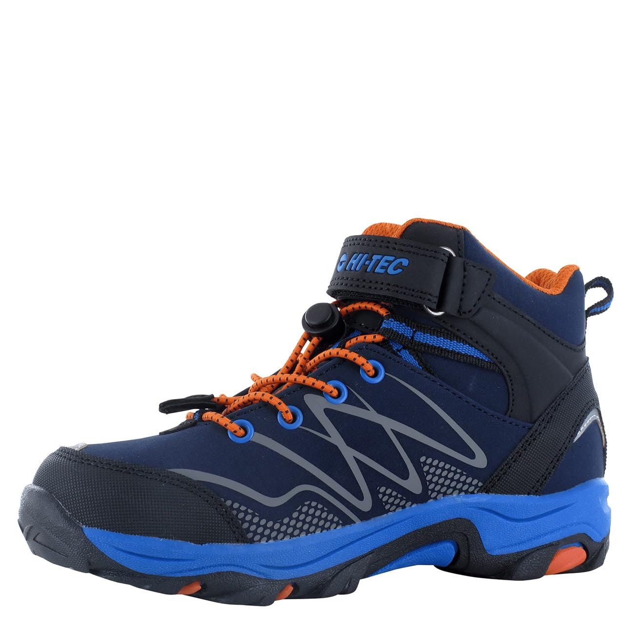 Hi-Tec Blackout Mid WP Jr Zapatillas para Caminar Niños