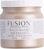 Vista 15 de Fusion Mineral Paint Metálicos (8.5 fl oz, Oro Vintage)