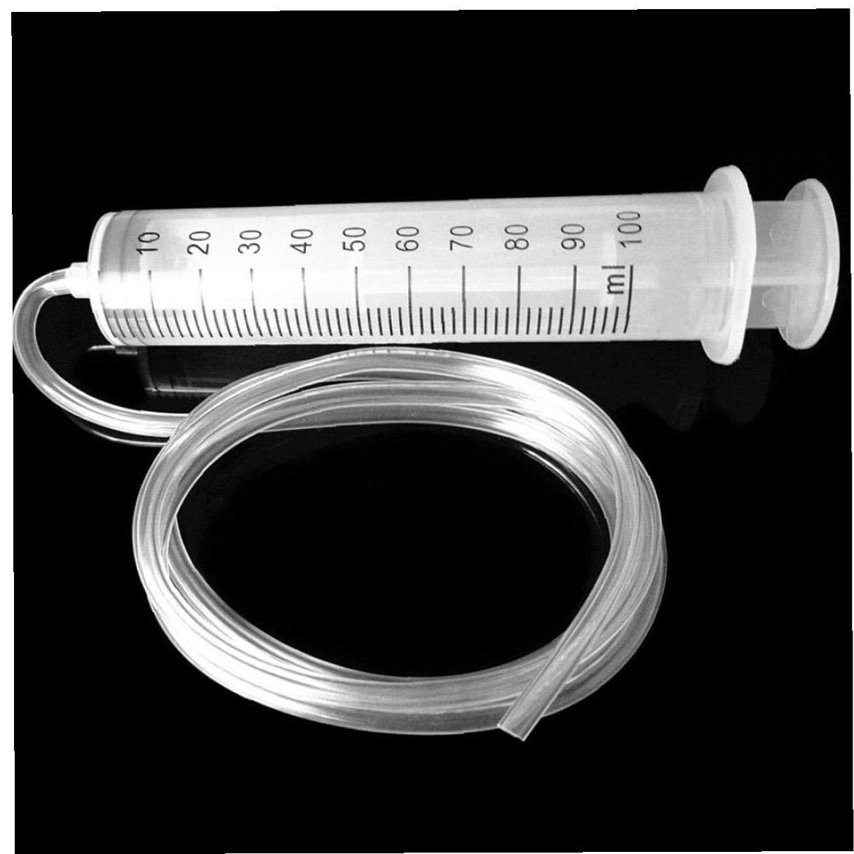 Siringa 100ml Siringa Di Misura Monouso Da 100 Ml, In Plastica, Grande, Per Idroponica, Laboratorio O Cucina Siringa Senza Ago - Foto 4