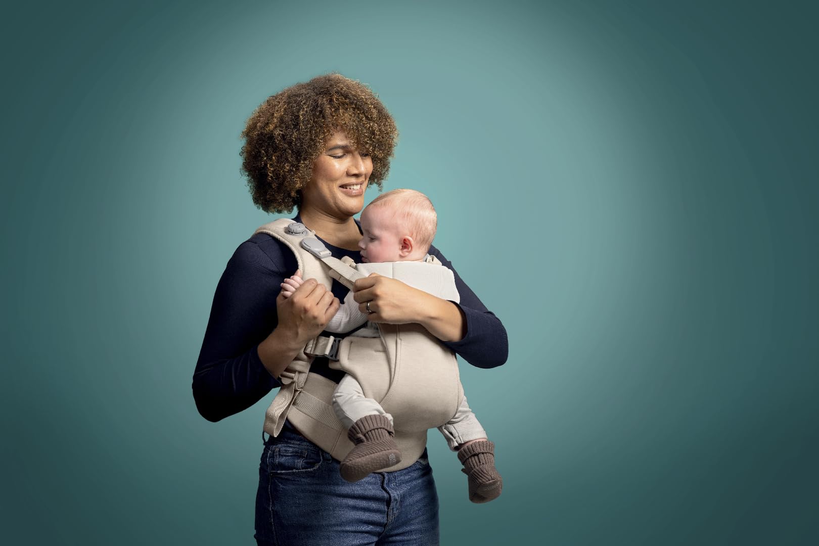 Mamas & Papas Kudo Babytrage - Kaschmir - Einfach zu montieren, anzupassen & zu entfernen, innovatives Design, ergonomische Unterstützung, gesunde Körperhaltung - 0-36 Monate