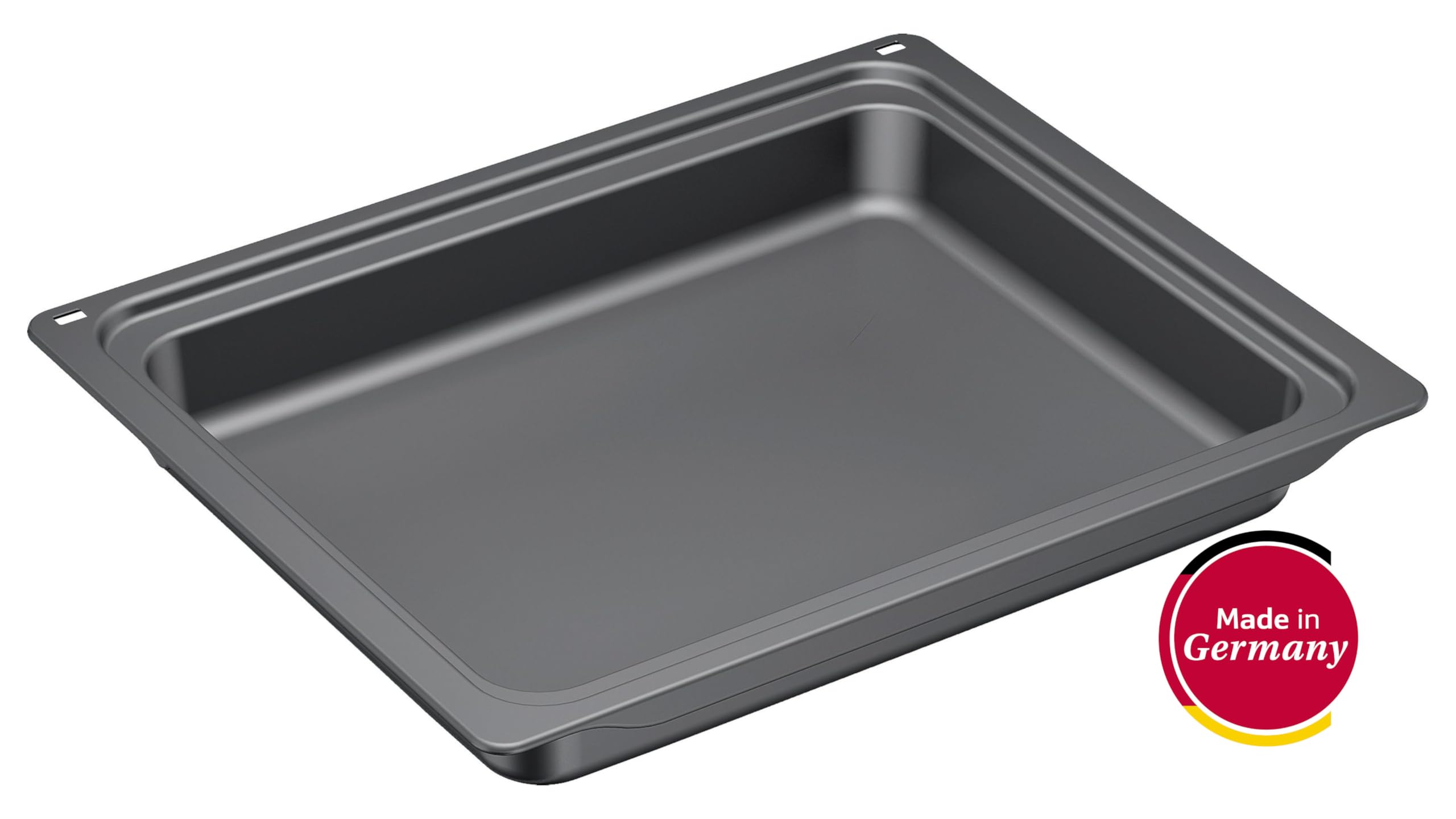 NEFF Z12CM10A0 Auflauf-/Profipfanne, 5,6 x 45,5 x 37,5 cm, 6 L, Made in Germany, spülmaschinengeeignet, emailliert