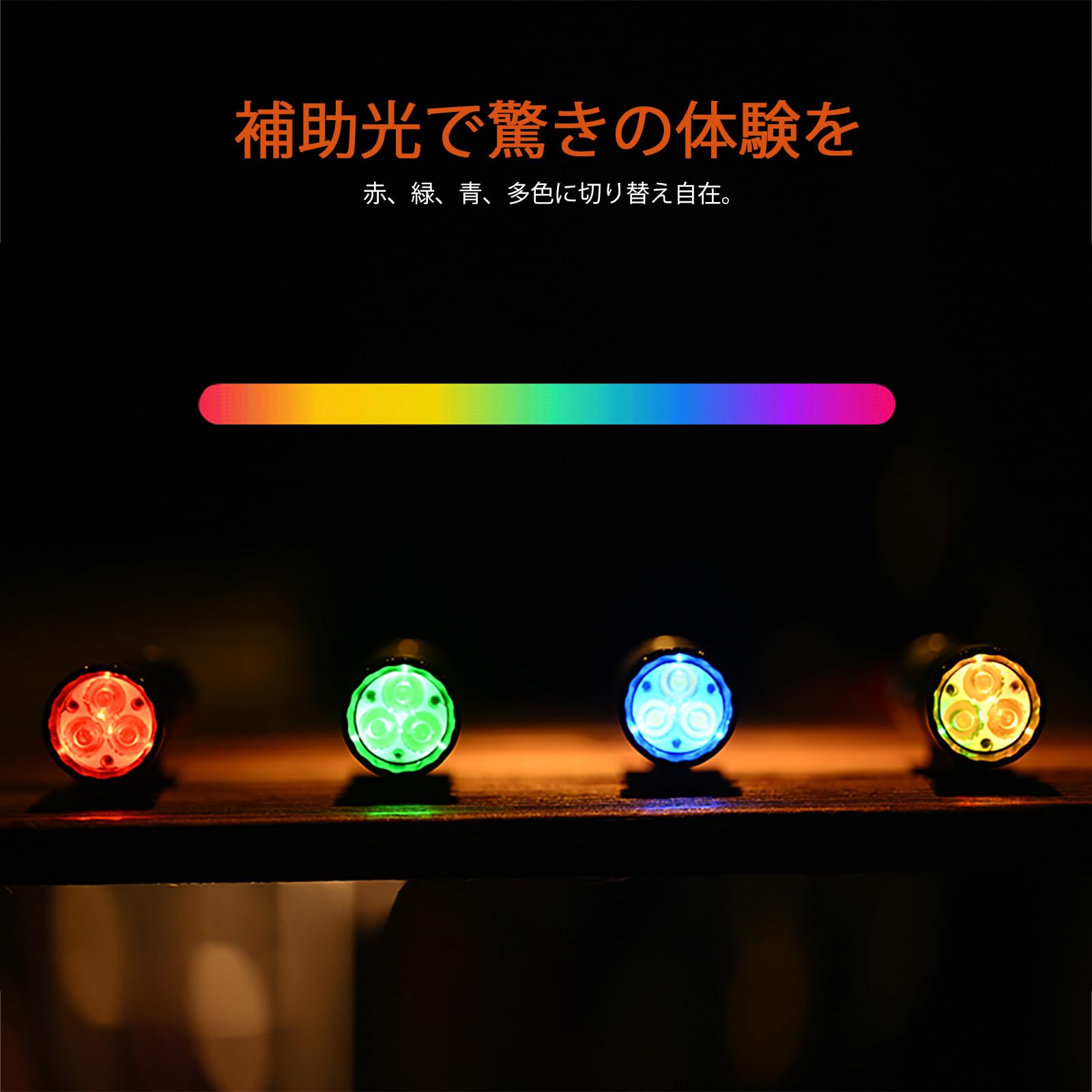 Amazon.co.jp: ACEBEAM EC20 EDC マルチ光源 懐中電灯 2500ルーメン 高