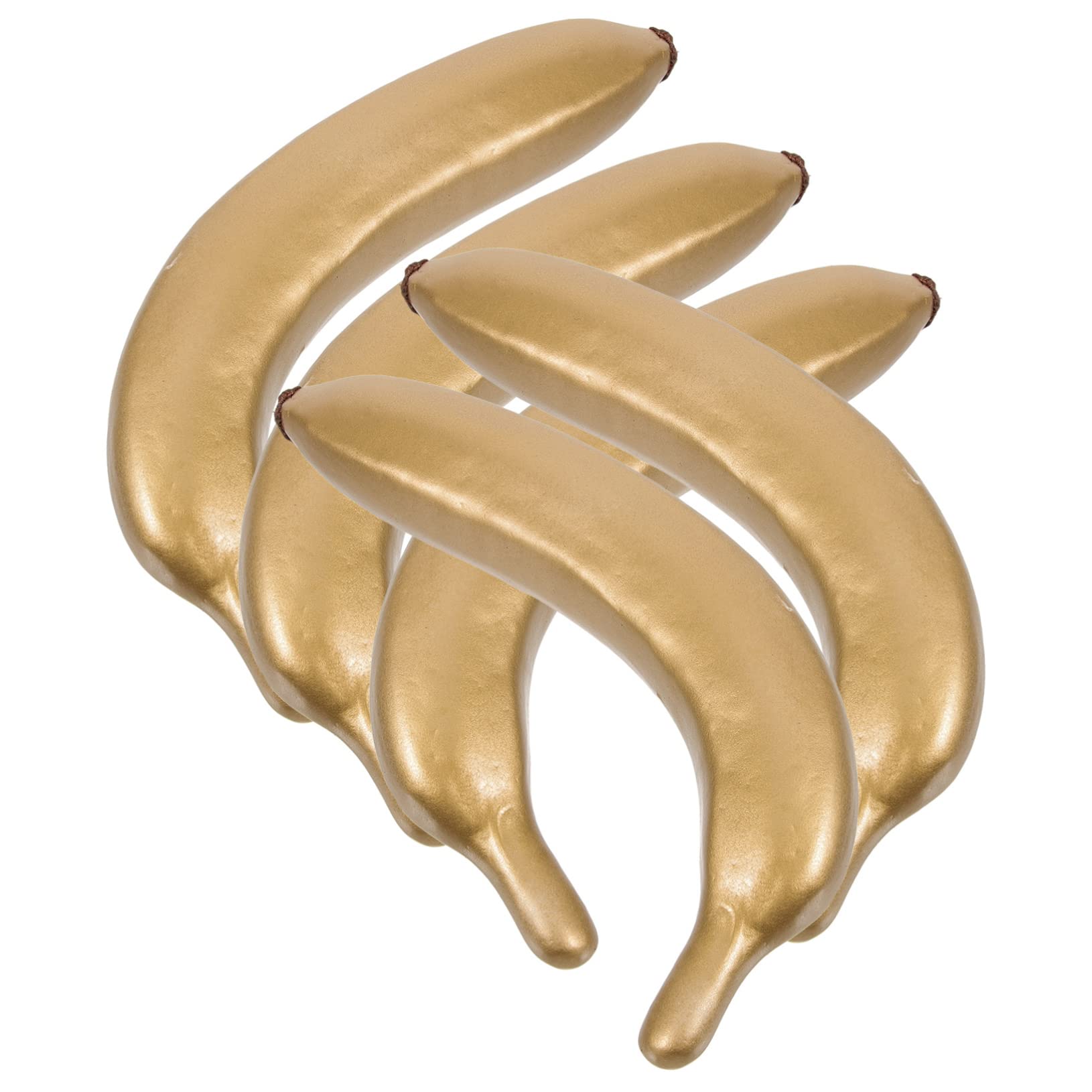 PRETYZOOM 25pièces Faux Bananes Décoratives Mousse Décoration De Fête Accessoires De Photographie Et Décor De Cuisine Lifelike