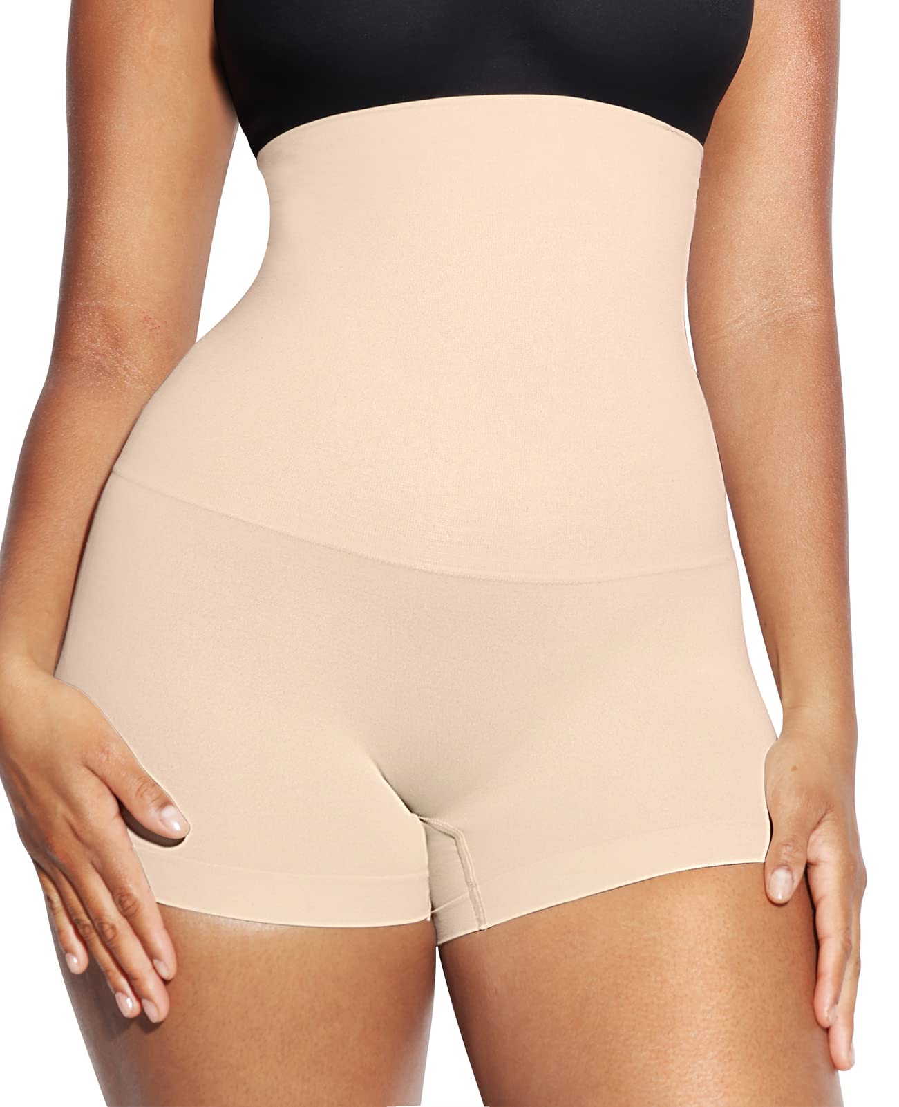 FeelinGirlShapewear for Women Tummy Control High Waist Body Shaper Control Panties Butt Lifting Shapewear Shorts