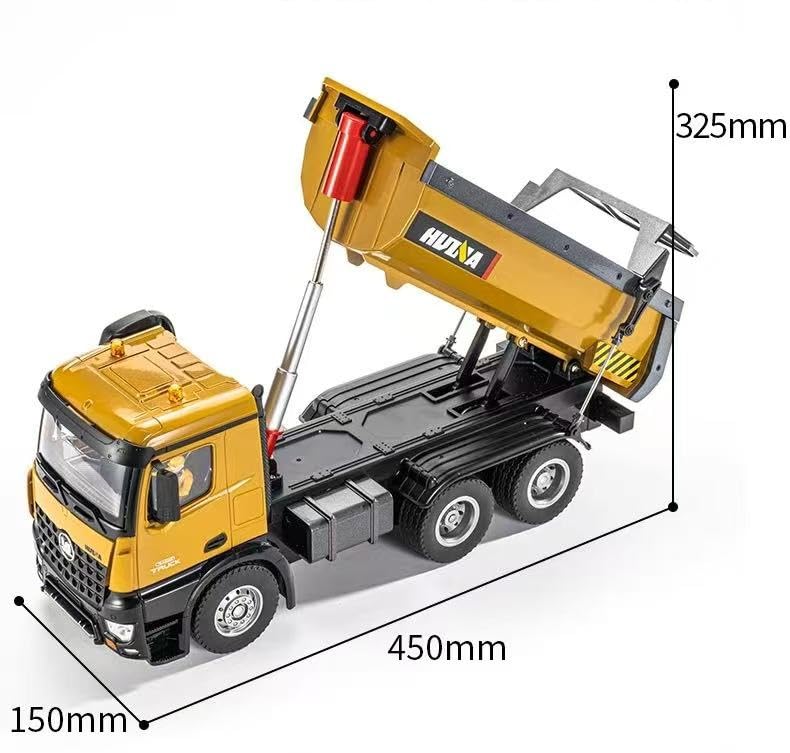Amazon.co.jp: Huina 1573 1/14 Heavy-Duty Radio Control Dump Car