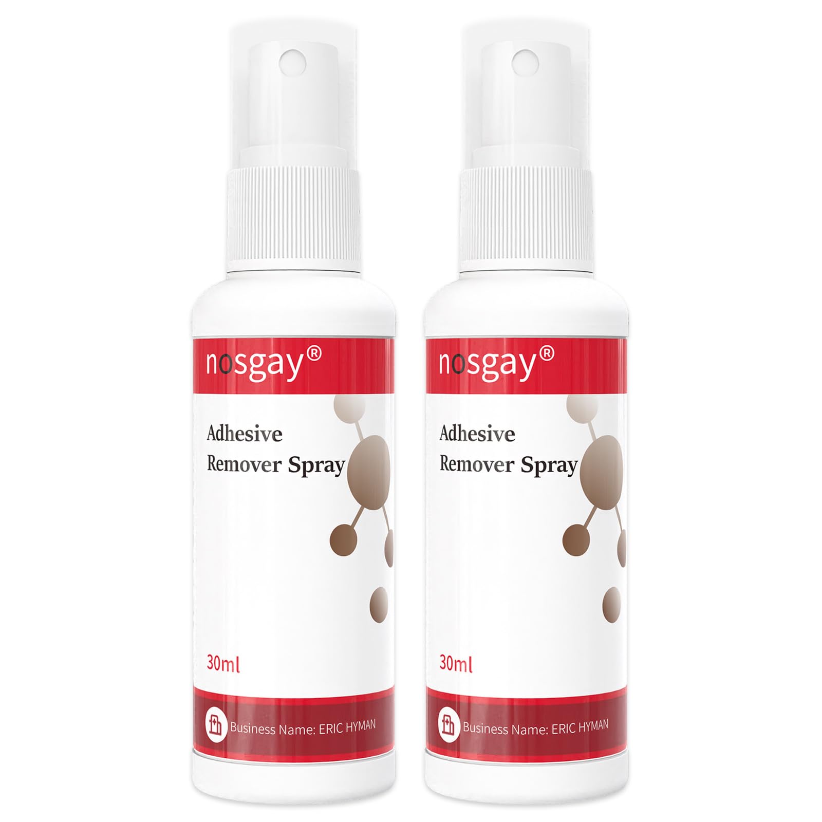 Medical Adhesive Remover Spray for Skin, Sting-Free Adhesive Remover for Ostomy Supplies, Bandages, Medical Tape and Residue, Gentle Quick-Dry Formula for Sensitive Skin（60ml）