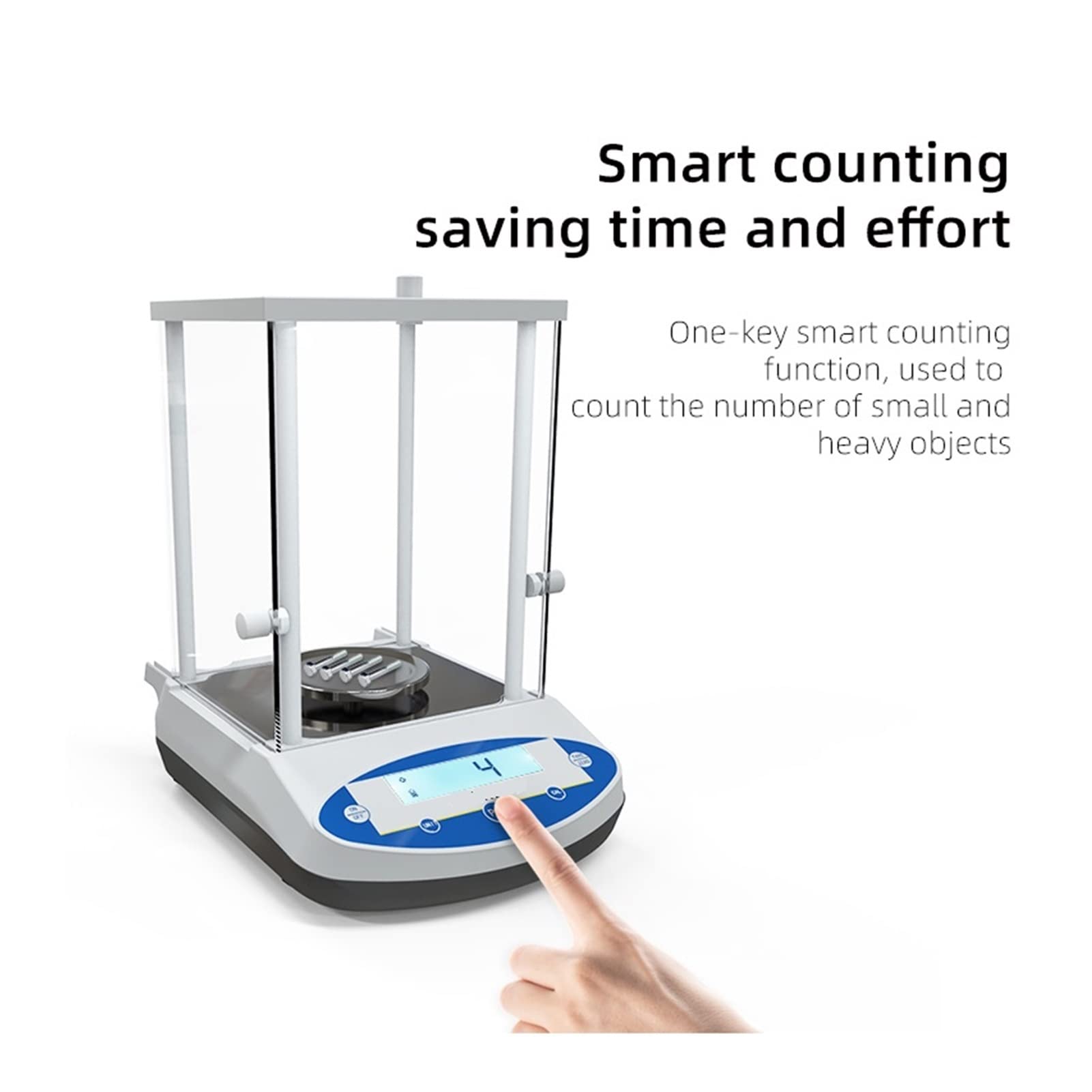 Wagi Analityczne, Balance analityczna Lab Skali cyfrowe Elektroniczne Bilans Precyzja Zakres skali Bilansu: Rozdzielczość 200/300/500G: 0,001 g(JNB3003G (300g 1mg))