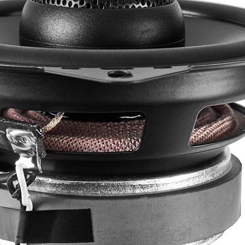 Miniatura 6 de NVX NSP4 4" Car Speakers, 300W Max, 100W RMS, 2-Way Coaxial wSilk Dome Tweeters & Built-in X-Overs, Easy to Install in CarsTrucksDoors (Pair)