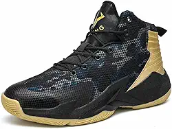 Tênis de basquete masculino leve e durável para partidas de treinamento esportivo ao ar livre