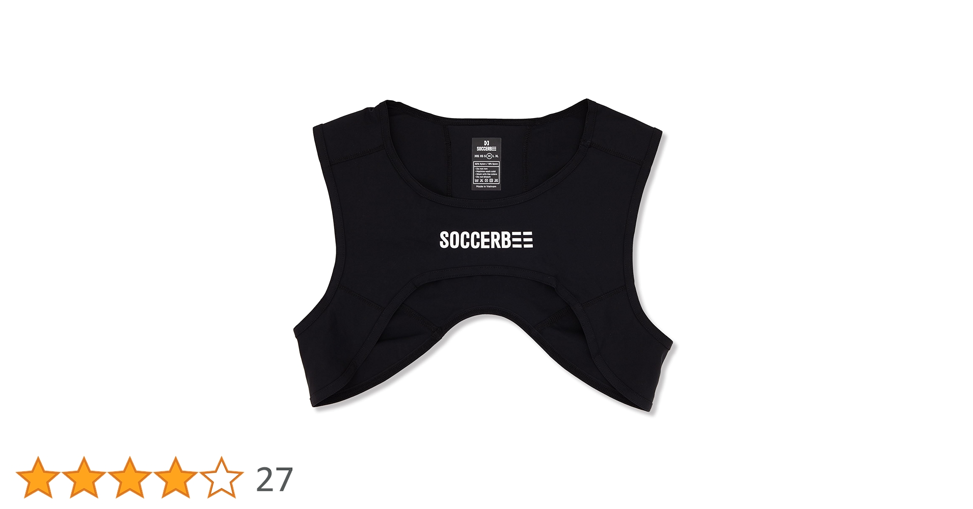 Amazon | SOCCERBEE X-Vest - 胸が開いたGPSトラッカー専用ベスト