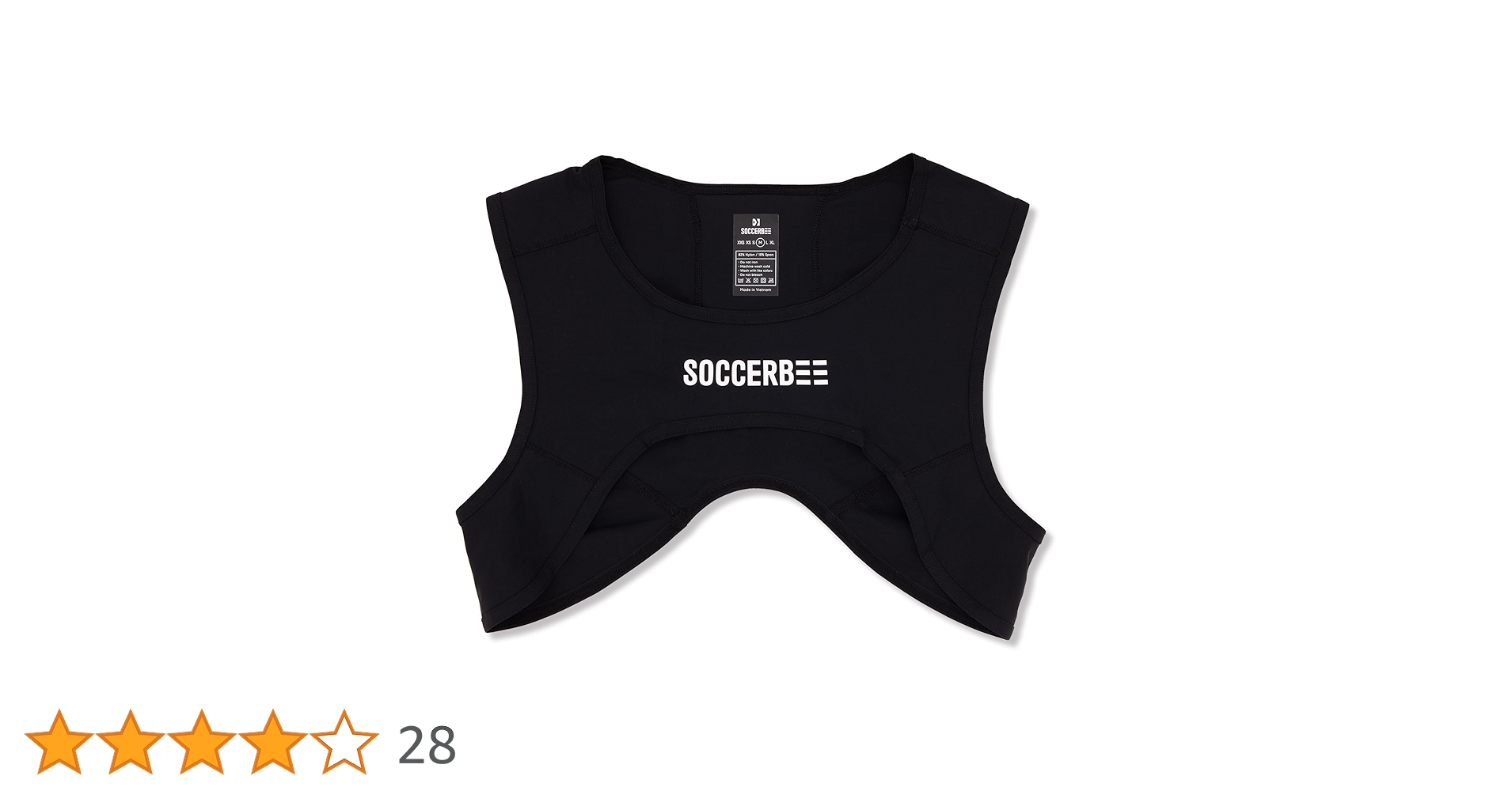 Amazon | SOCCERBEE X-Vest - 胸が開いたGPSトラッカー専用ベスト