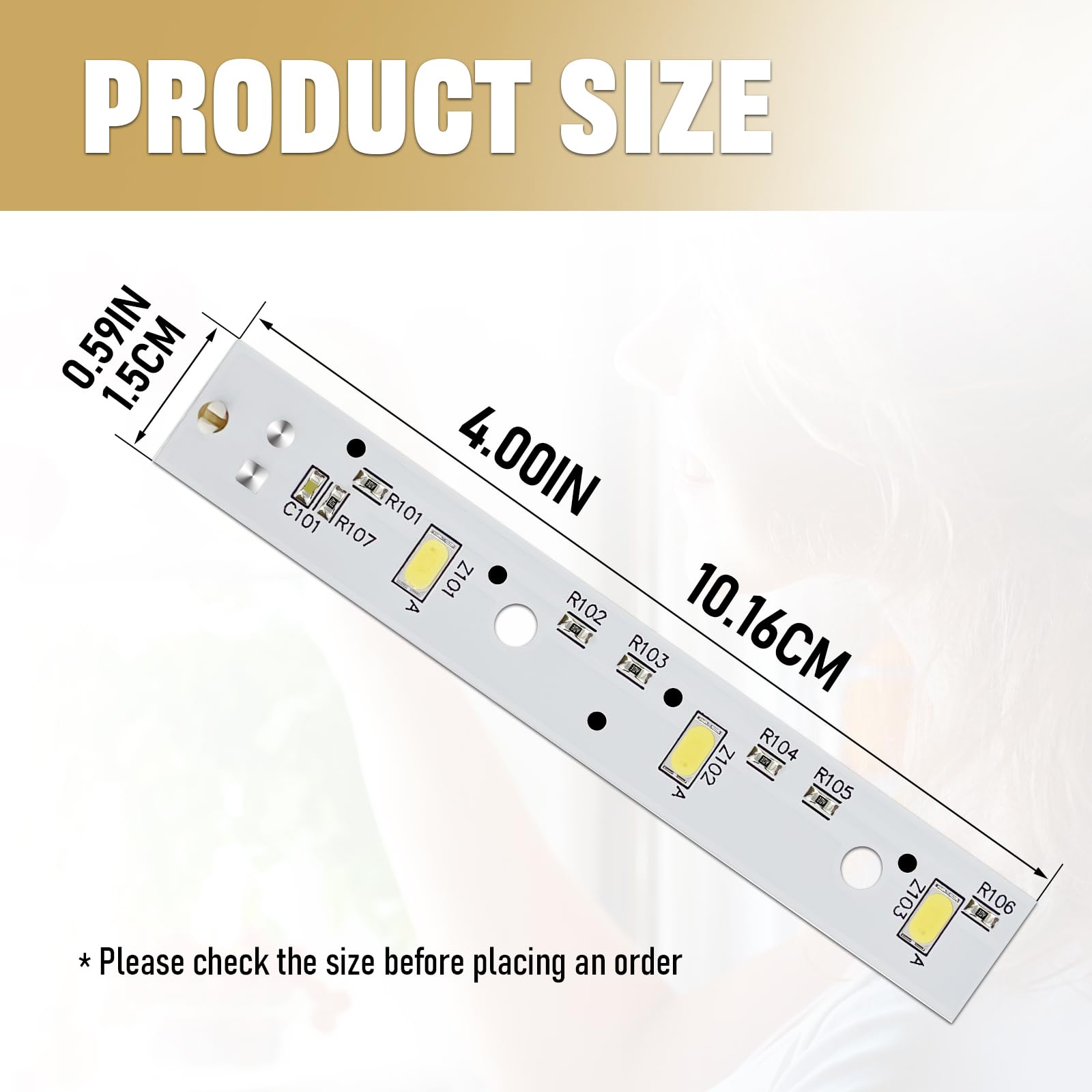 Amazon.com: WISINY WR55X26671 Refrigerators LED Light Board 2PCS