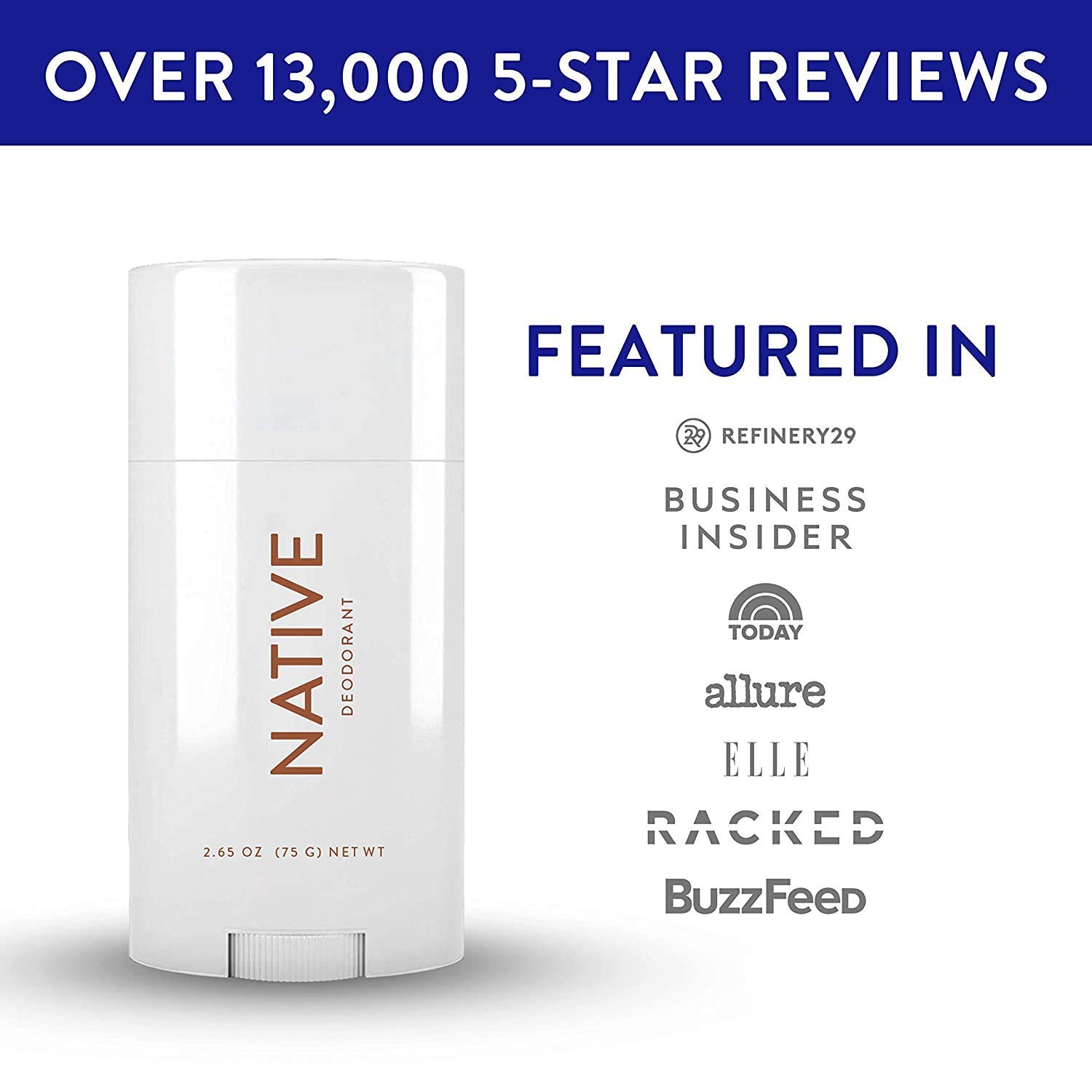 Native Deodorant Natural Deodorant for Women and Men, Aluminum Free with Baking Soda