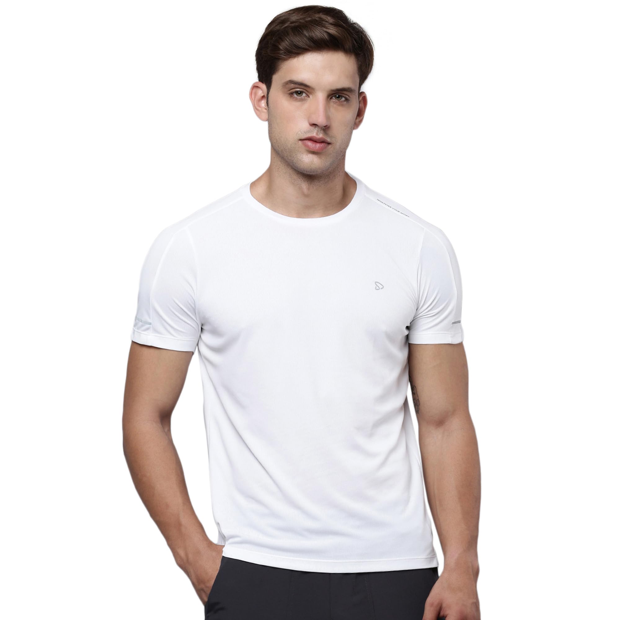 sporto Men's Instacool Solid Jersey tee-picture-45