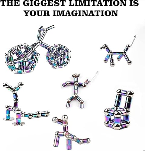 Miniatura 4 de Bolígrafo de juguete magnético de descompresión para niños y adultos bolígrafo magnético de metal multifuncional deformable alivia la presión imán