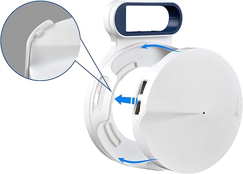 Miniatura 5 de Soporte de montaje en pared para sistema WiFi de malla Deco M5 (paquete de 3)