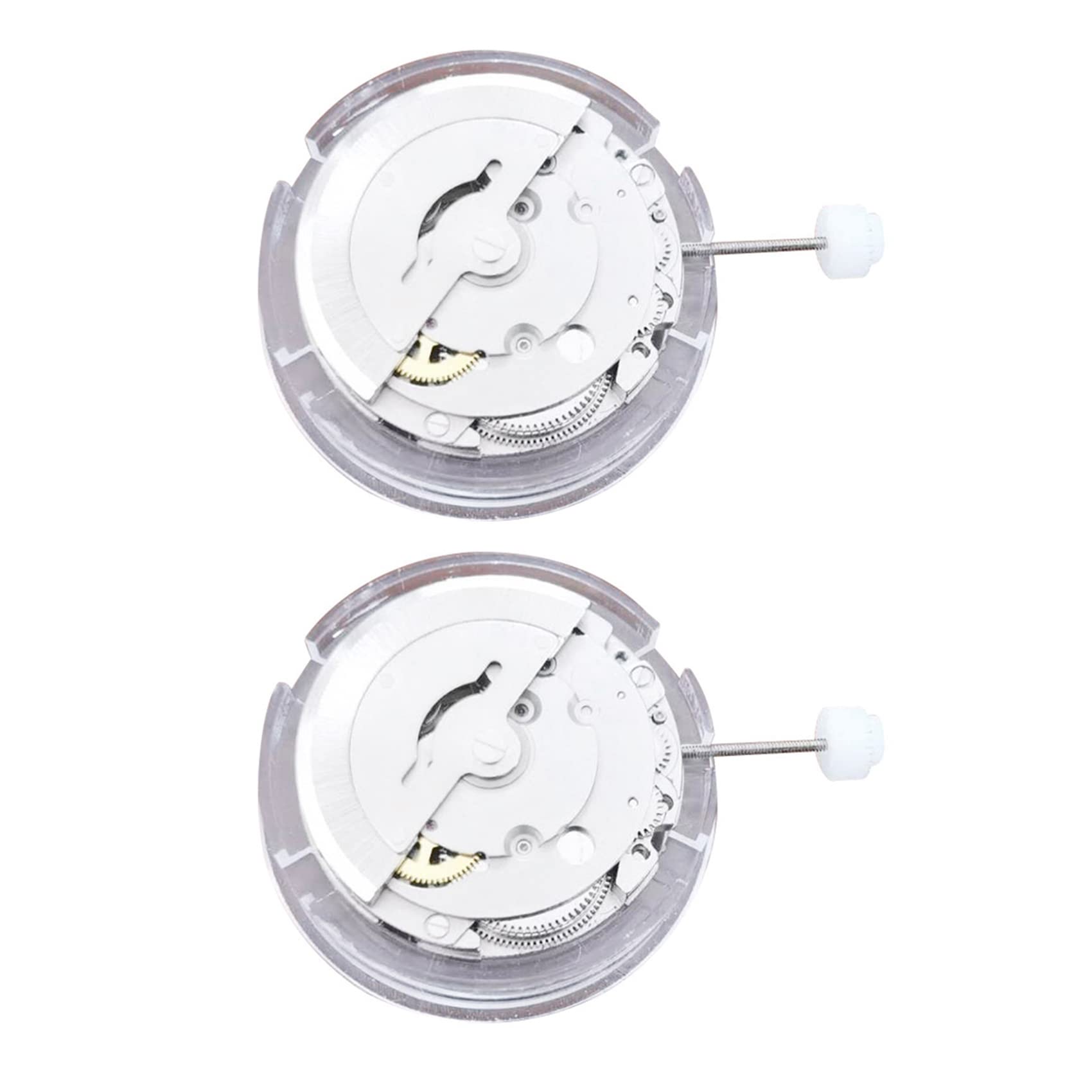 Hndhbfgrt 2X Watch Movement Calendar for 2813 Single Calendar 3 Hands Date At 3 O'Clock Movement Automatic Mechanical Movement A