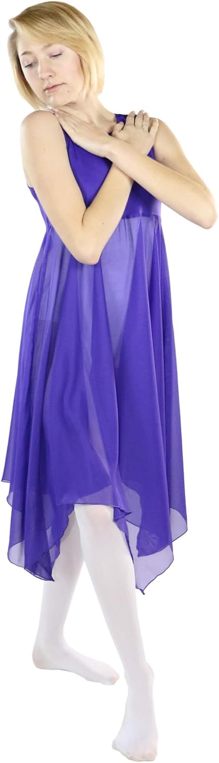 Danzcue Womens Worship Praise Dance Pullover Vest - Image 3