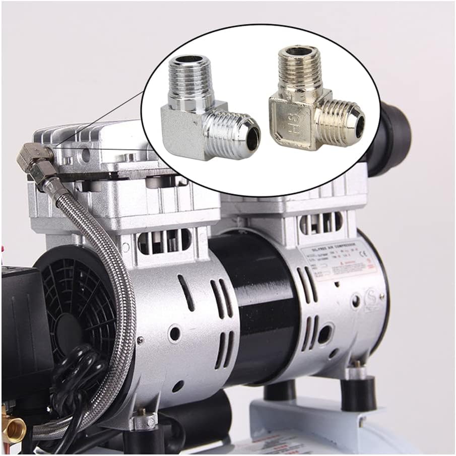 1PCS Pipe Air Pump Elbow Fitting Check Valve Right Angle for Air Compressor,20.5x16.5 Copper