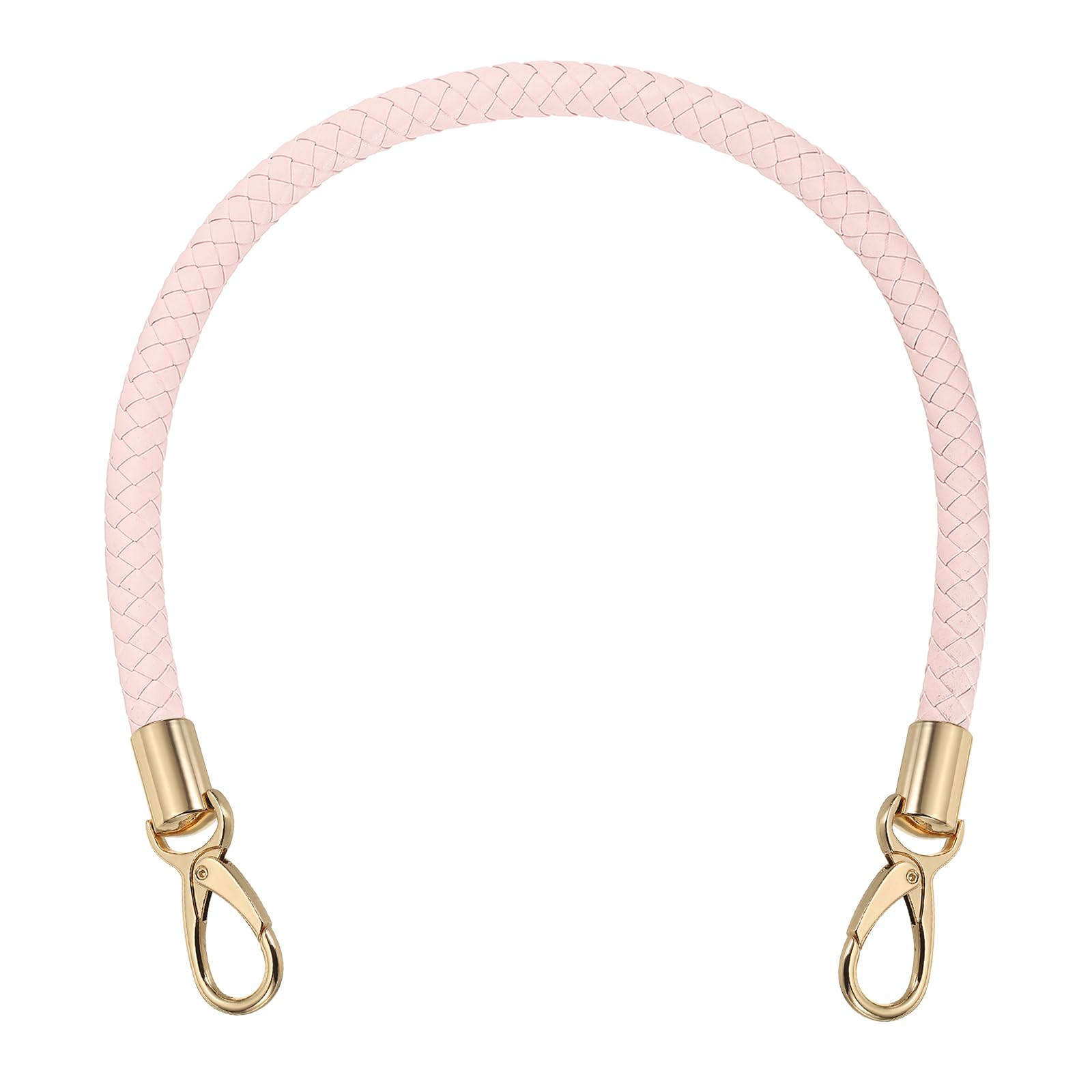 sourcing map Braided Purse Strap, 21.6 Inch PU Leather, Light Pink โ image 1