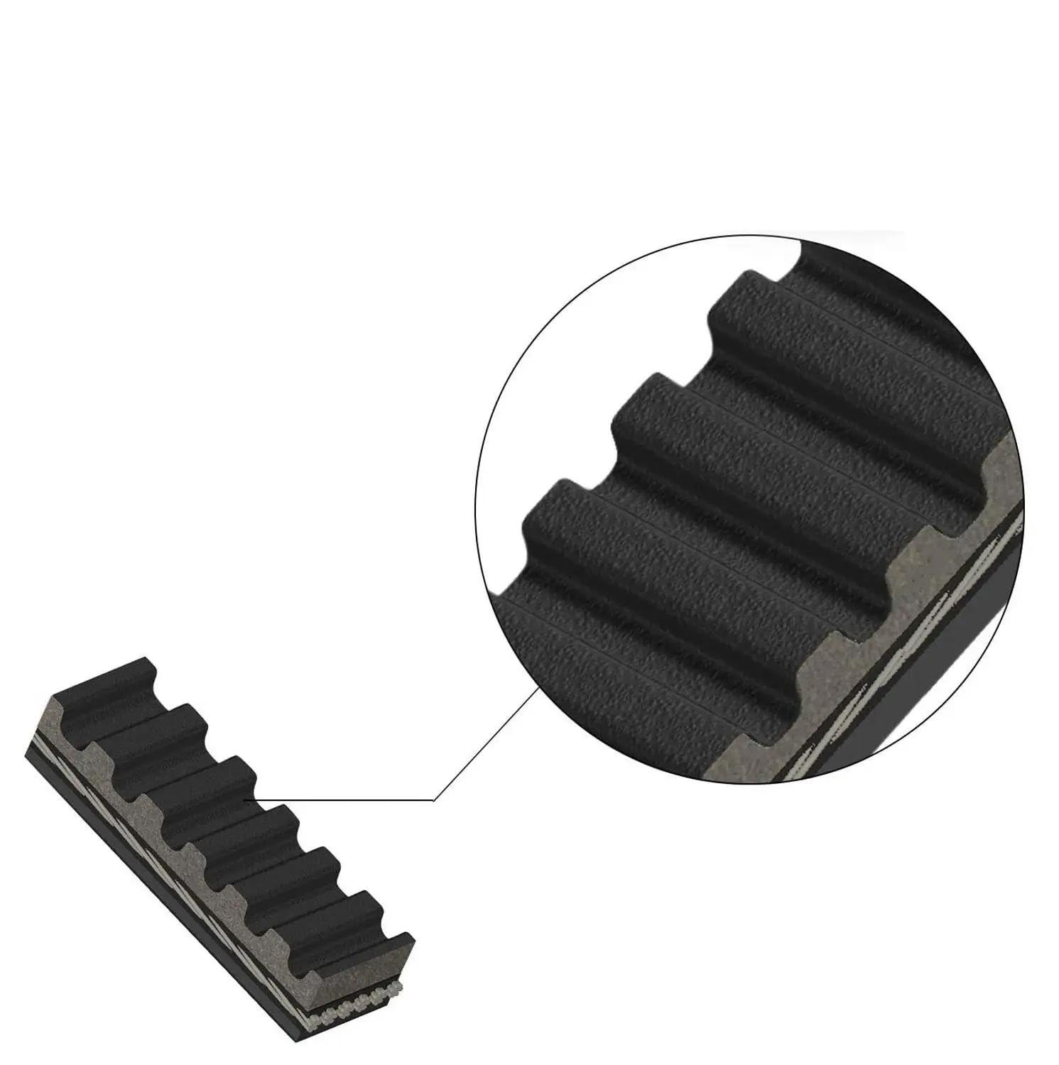 correa transmisión motocicleta Cinturones De Scooter Doble Diente Para SYM Para MAXSYM400 Para CC OEM 23100-L4A-0001 Correa alternadora Dentadas