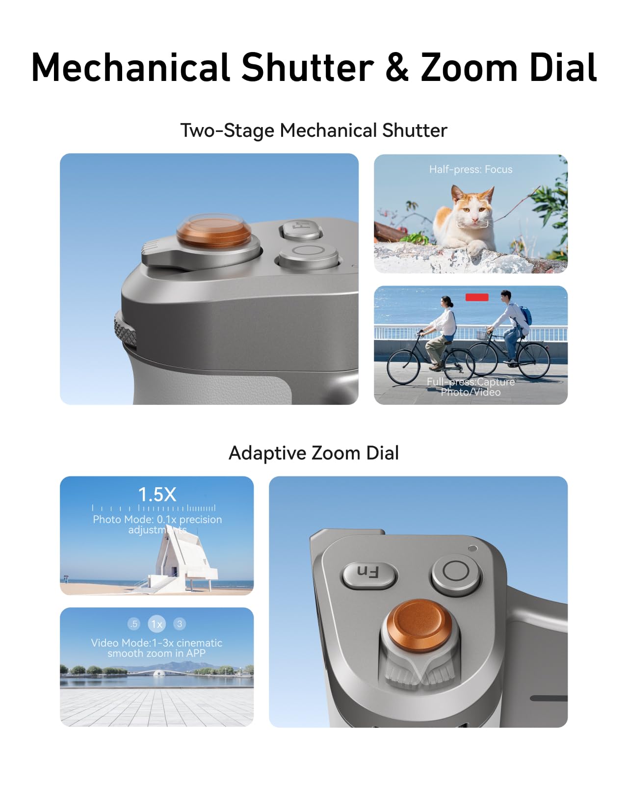 TELESIN Pro Imaging Master Grip pour iPhone 17–12 & Android | Poignée DSLR Ergonomique MagSafe magnétique, 3200 mAh, Aimant Puissant, Zoom précis, Touches colorées pour Vlog, Youtube, TikTok