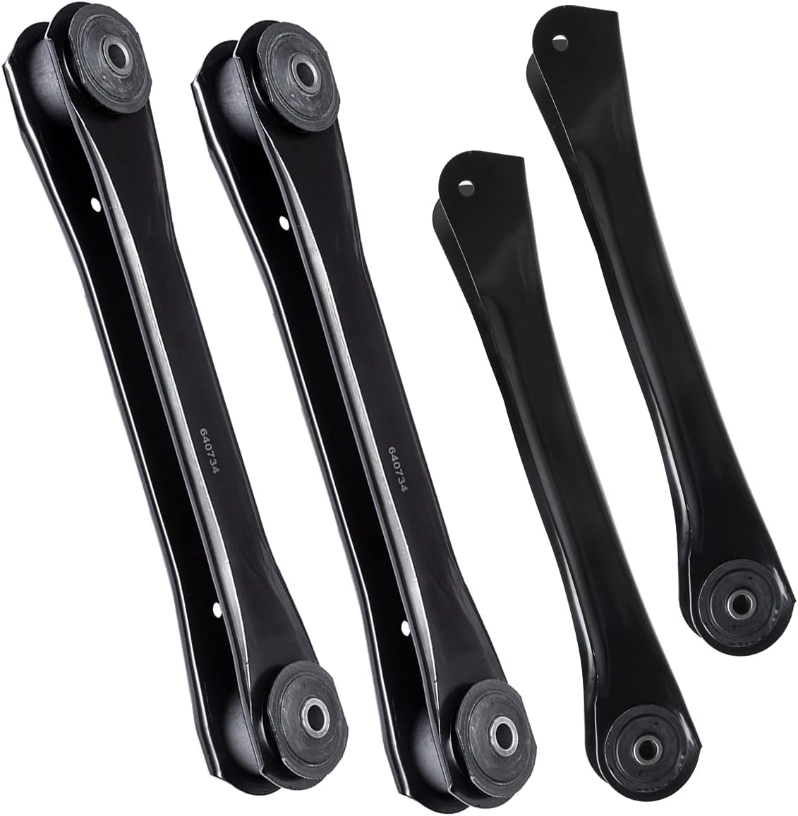 4Pcs Suspension Kits AUQDD K620244 x2 K640734 x2 Front Control Arm Compatible With 1991-2001 Jeep Cherokee 1991-1992 Comanche 1997-2006 Wrangler TJ (K640331 K660203 K660204)