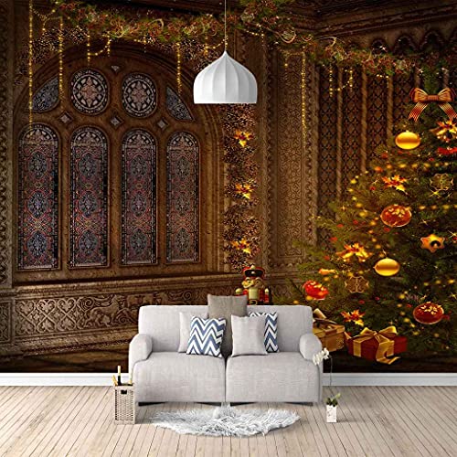 Décoration De Maison De Noël Papier Peint Toile Émotion 3D