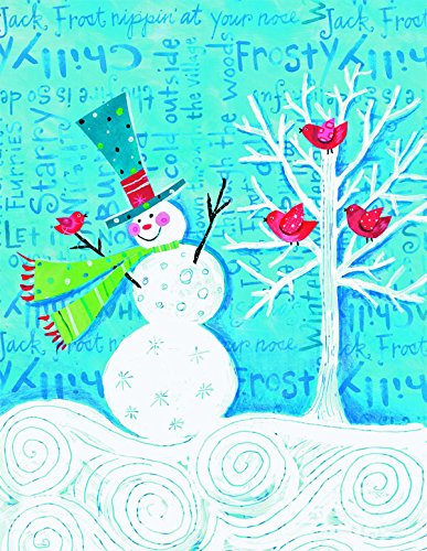 LangFrosty and Friends Boxed Christmas Card by Lori Siebert, 5.375 x 6.875, 18 Cards and 19 Envelopes (1004749)