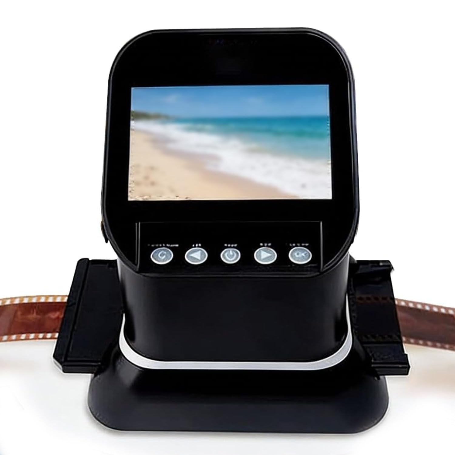 All-in-One Scanner per Diapositive E Pellicole Medio Formato 120,Alta Risoluzione 22mp,Supporto Formati Multipli,Facile Da Usare Salvataggio Diretto in Jpeg E Compatibilità Con Uscita TV HD
