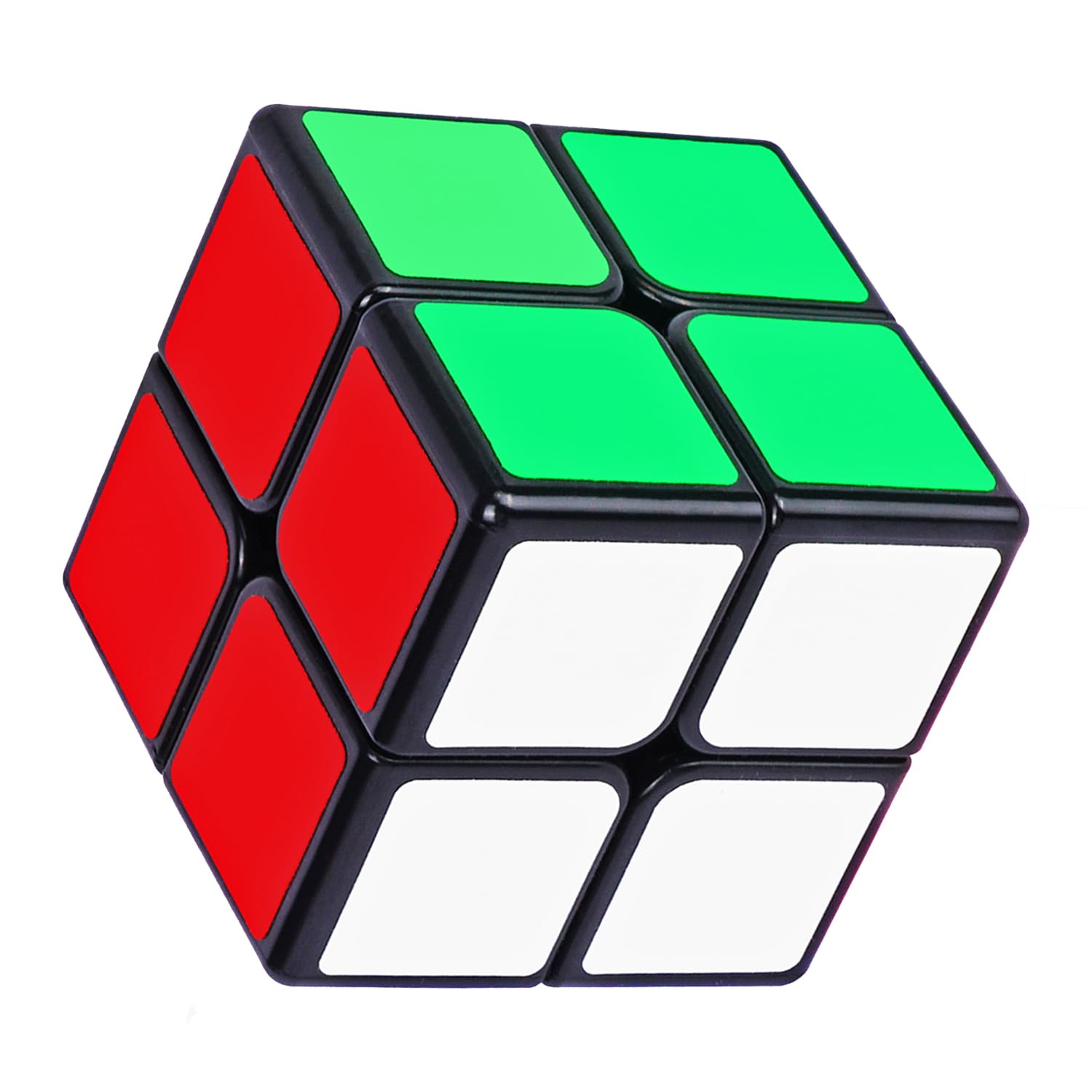 Classic 2x2 Speed Cube, 2x2 Cube Toys Black (50mm)