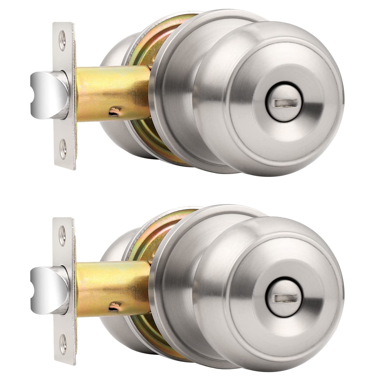 Probrico Black Door Knobs - 10 Pack -11