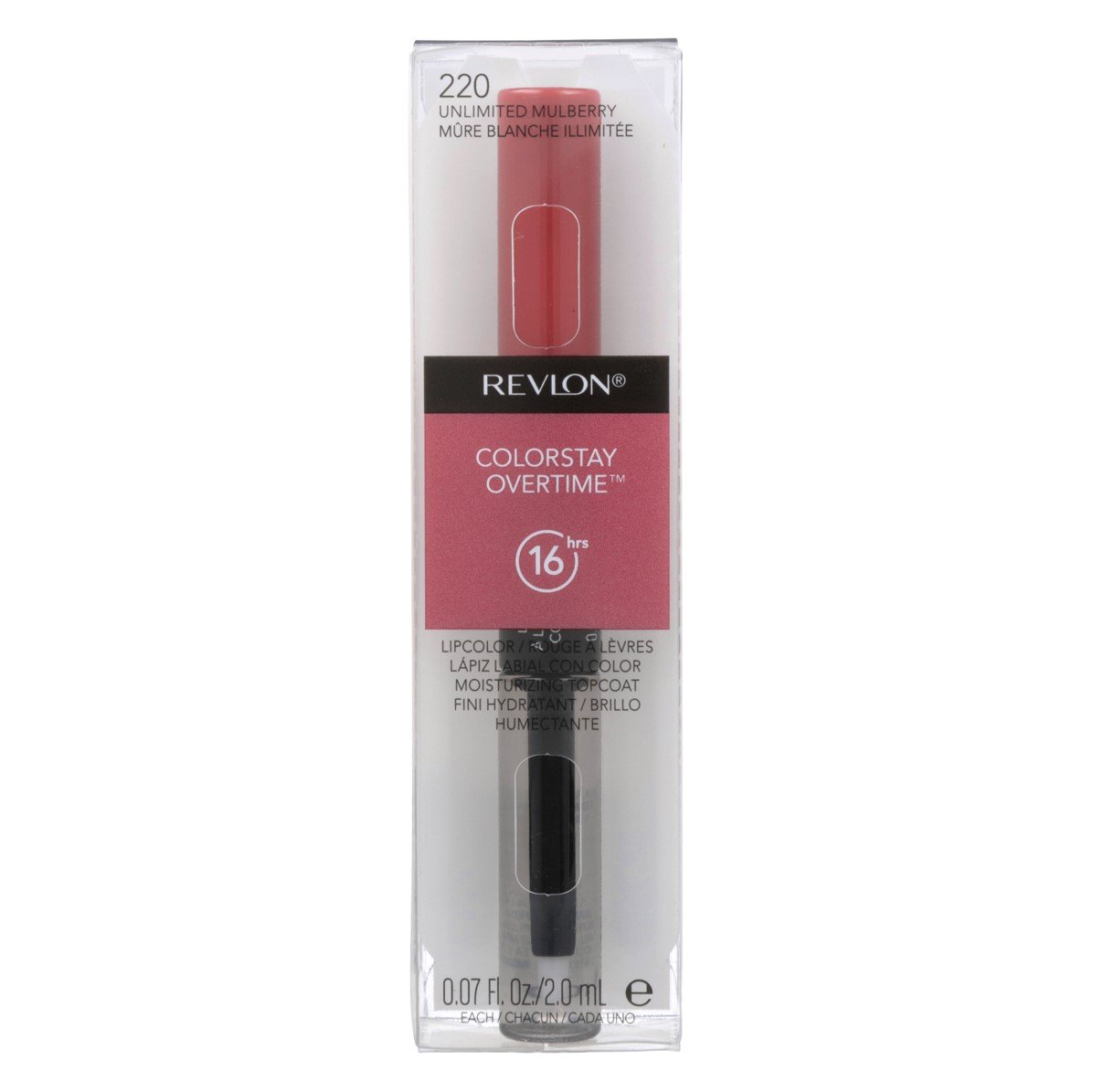 Revlon Stay Overtime Lip Colour, Unlimited Mulberry, 2 count (Pack of 1) - Image 4