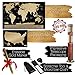 Scratch Off World Map + Scratch Off USA Map Travel Poster | US States and World Country Flags Detailed in Large 30