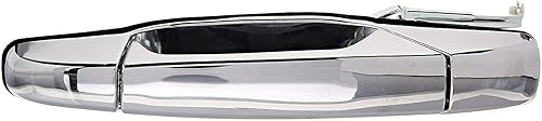 Miniatura 1 de 8514 - Manija de puerta cromada para lado del conductor, parte trasera izquierda, compatible con modelos seleccionados de Cadillac Chevrolet GMC