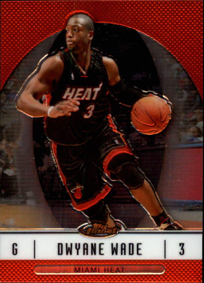 Amazon.com: 2006-07 Finest Basketball #5 Dwyane Wade Miami
