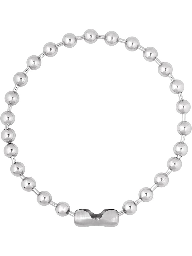 Amazon.com: Sacina Y2k Aesthetic Emo Silver-tone 40cm Beaded