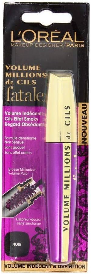 L'OREAL - Mascara - Volume Millions de cils - Fatale Noir (BL)